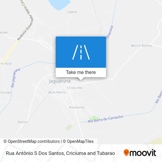 Rua Antônio S Dos Santos map