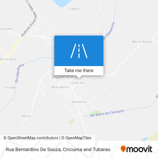 Rua Bernardino De Souza map