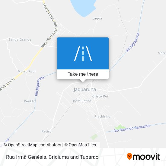 Rua Irmã Genésia map
