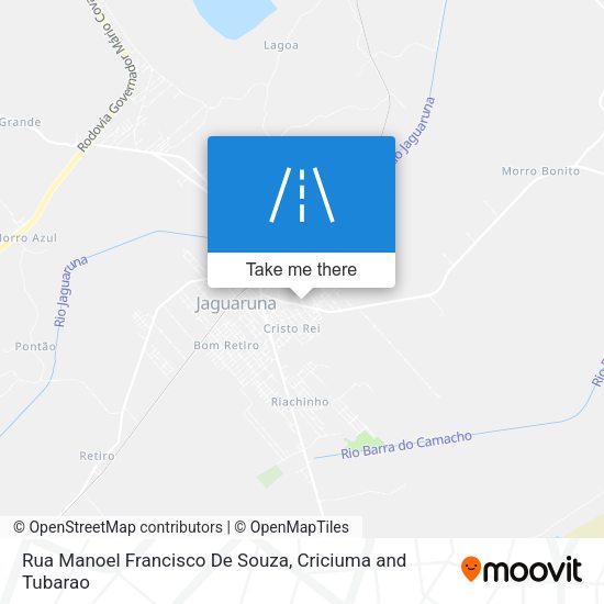 Rua Manoel Francisco De Souza map