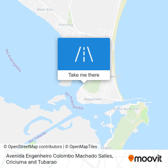 Avenida Engenheiro Colombo Machado Salles map