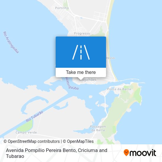 Avenida Pompílio Pereira Bento map