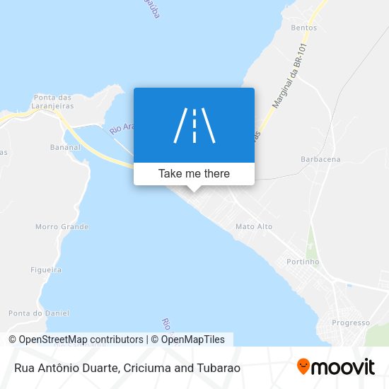 Rua Antônio Duarte map