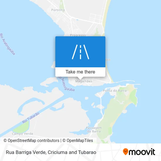 Rua Barriga Verde map