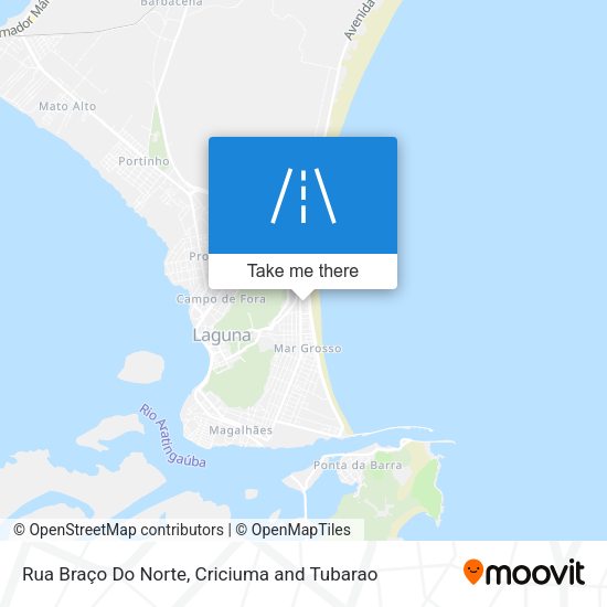 Rua Braço Do Norte map