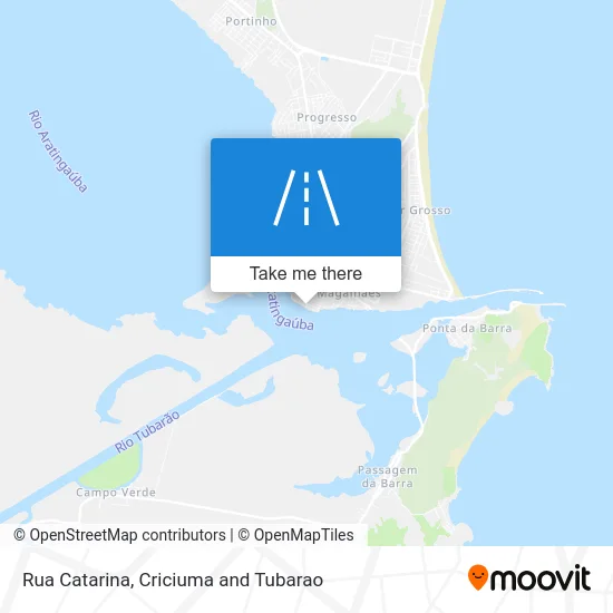 Rua Catarina map
