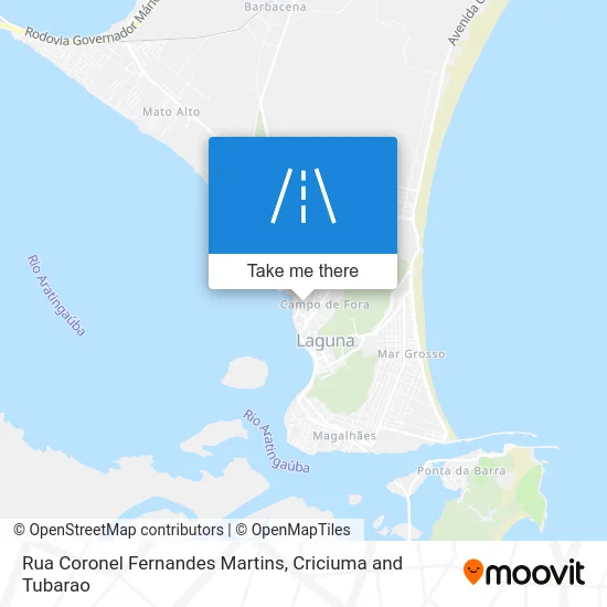 Rua Coronel Fernandes Martins map