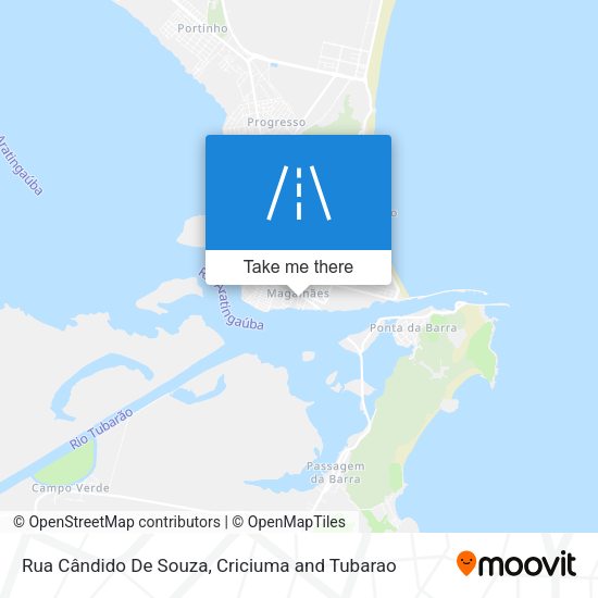 Rua Cândido De Souza map