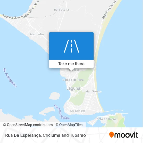 Rua Da Esperança map