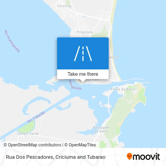 Rua Dos Pescadores map