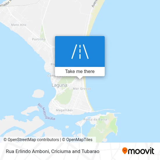 Rua Erlindo Amboni map