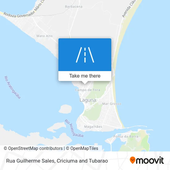 Rua Guilherme Sales map