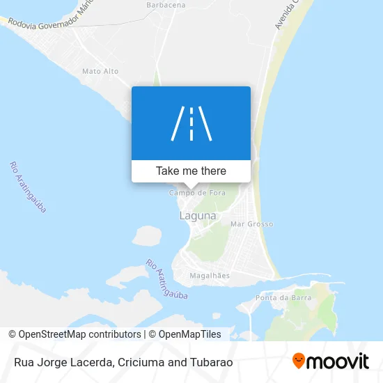 Rua Jorge Lacerda map