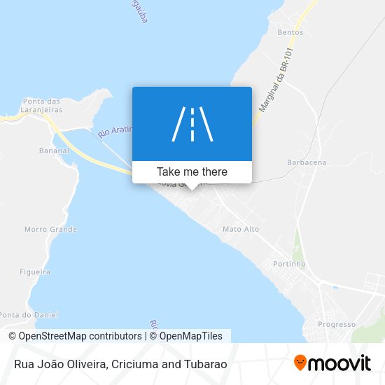 Rua João Oliveira map