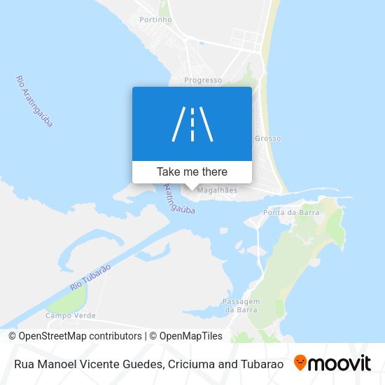 Rua Manoel Vicente Guedes map