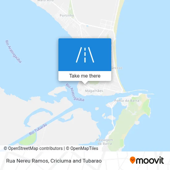 Rua Nereu Ramos map
