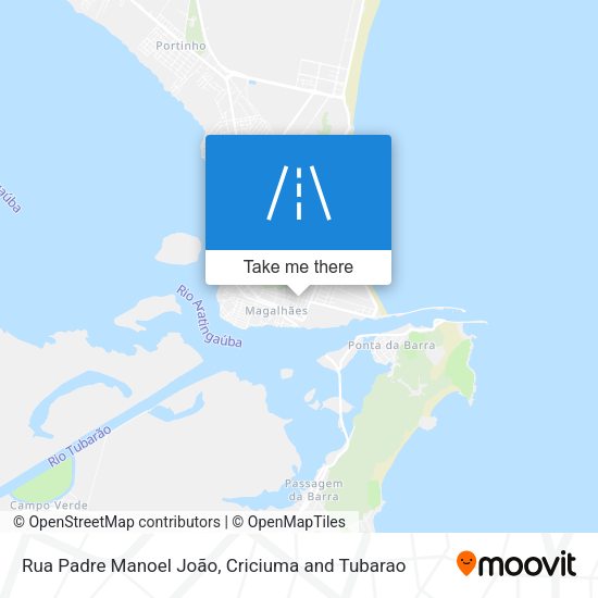 Rua Padre Manoel João map