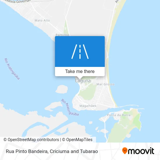 Rua Pinto Bandeira map