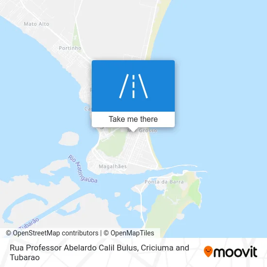 Rua Professor Abelardo Calil Bulus map