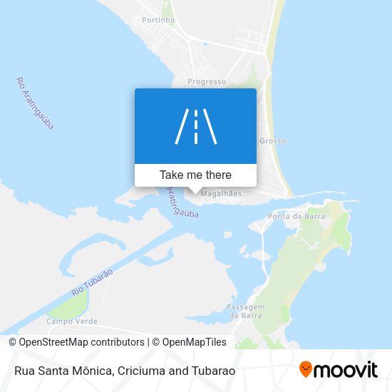 Rua Santa Mônica map
