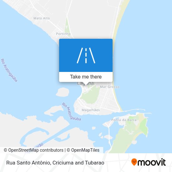 Rua Santo Antônio map