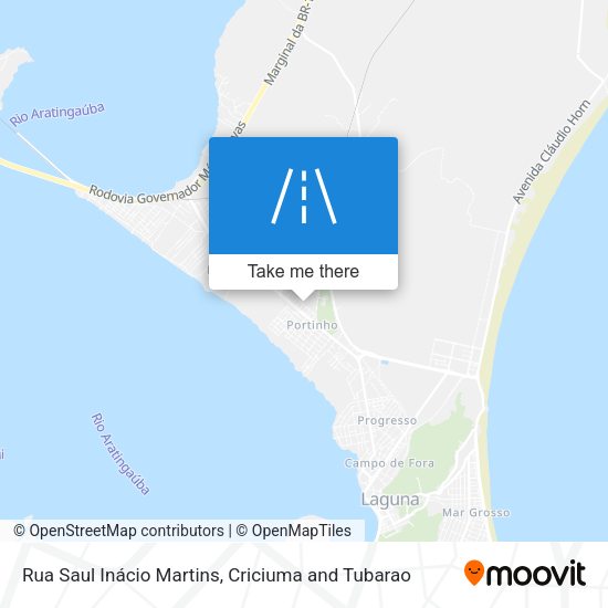 Rua Saul Inácio Martins map