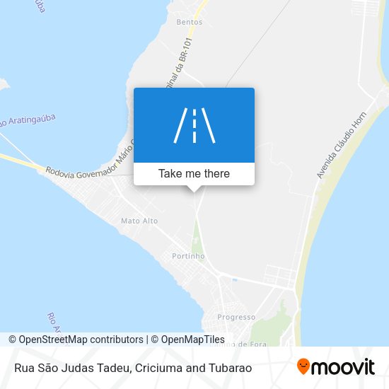 Rua São Judas Tadeu map