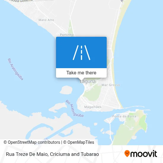 Rua Treze De Maio map