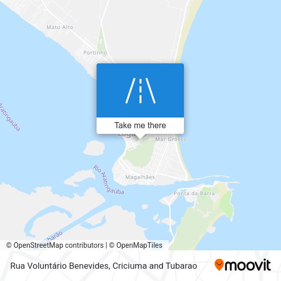 Rua Voluntário Benevides map