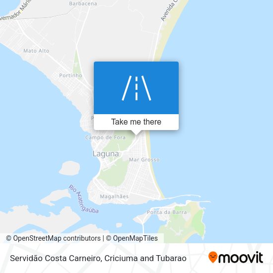 Servidão Costa Carneiro map