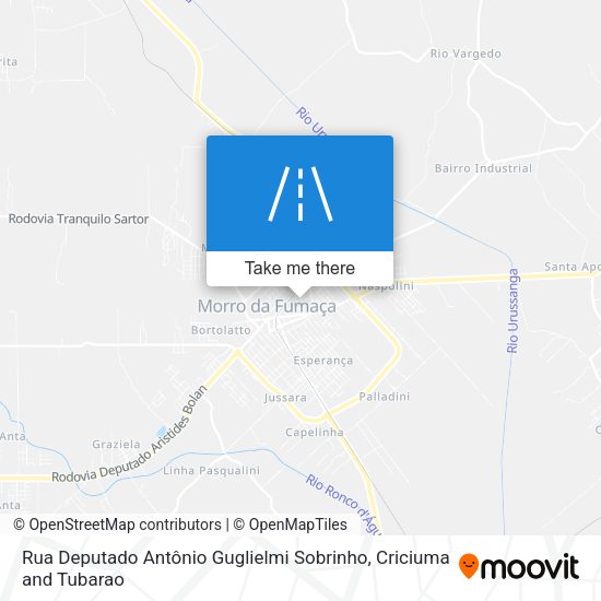 Rua Deputado Antônio Guglielmi Sobrinho map