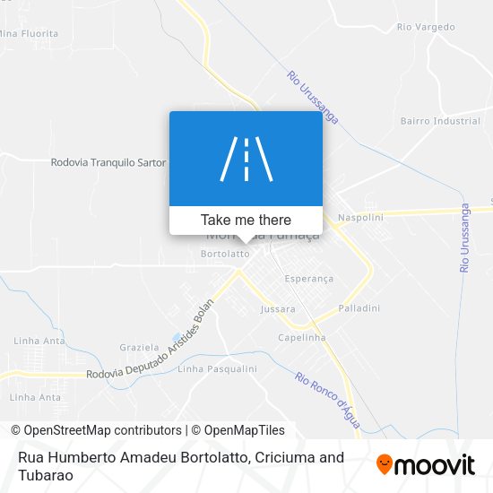 Rua Humberto Amadeu Bortolatto map