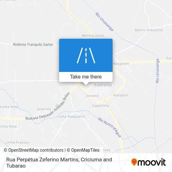 Rua Perpétua Zeferino Martins map