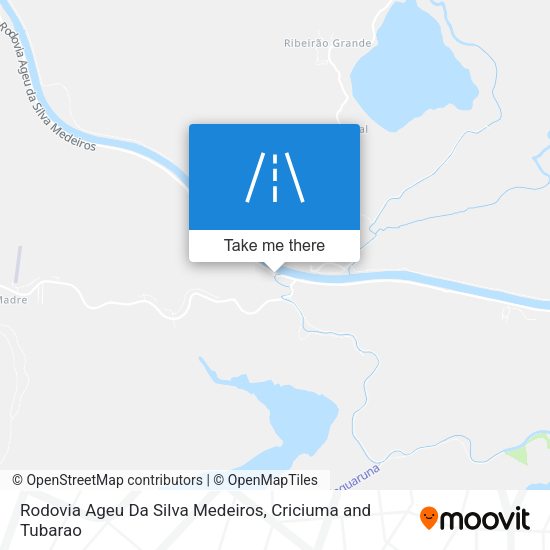 Rodovia Ageu Da Silva Medeiros map
