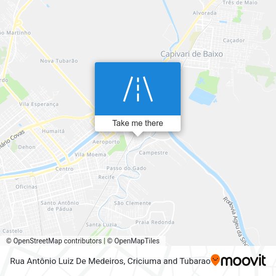 Rua Antônio Luiz De Medeiros map