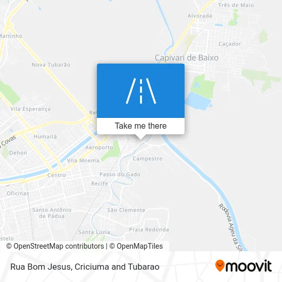 Rua Bom Jesus map