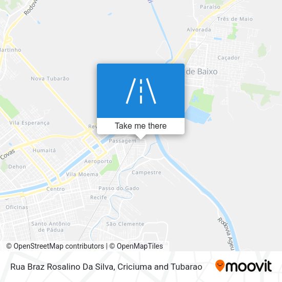 Rua Braz Rosalino Da Silva map
