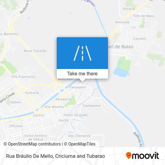 Rua Bráulio De Mello map