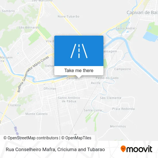 Rua Conselheiro Mafra map