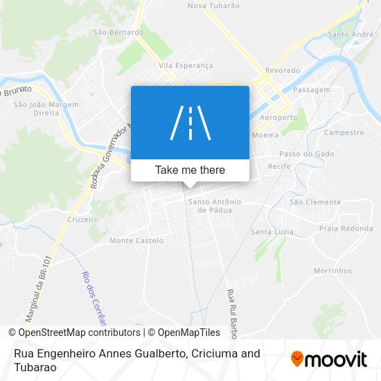 Rua Engenheiro Annes Gualberto map