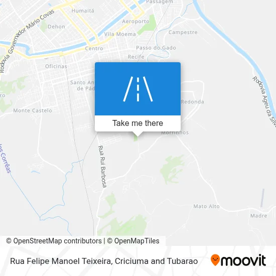 Rua Felipe Manoel Teixeira map