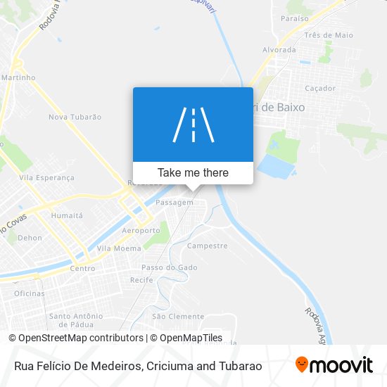 Rua Felício De Medeiros map
