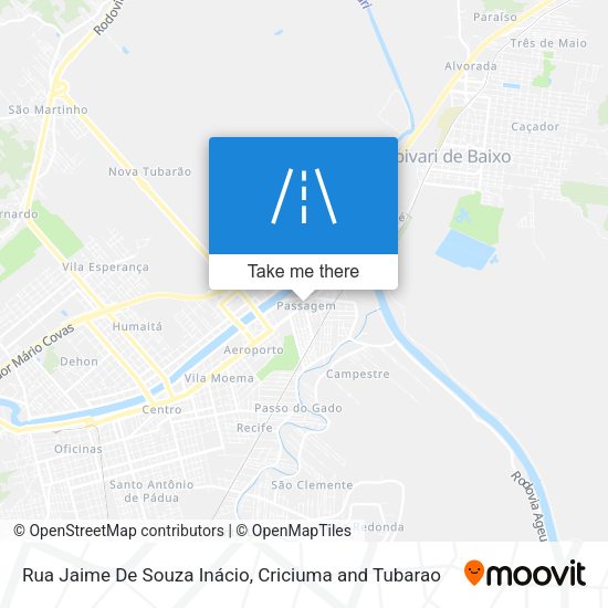 Rua Jaime De Souza Inácio map