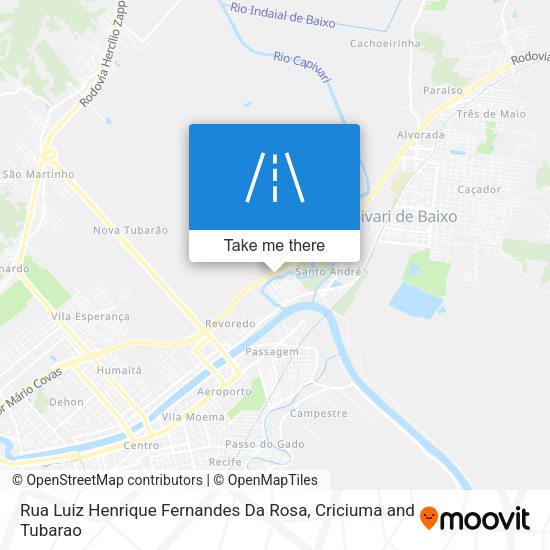 Rua Luiz Henrique Fernandes Da Rosa map