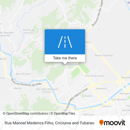 Rua Manoel Medeiros Filho map