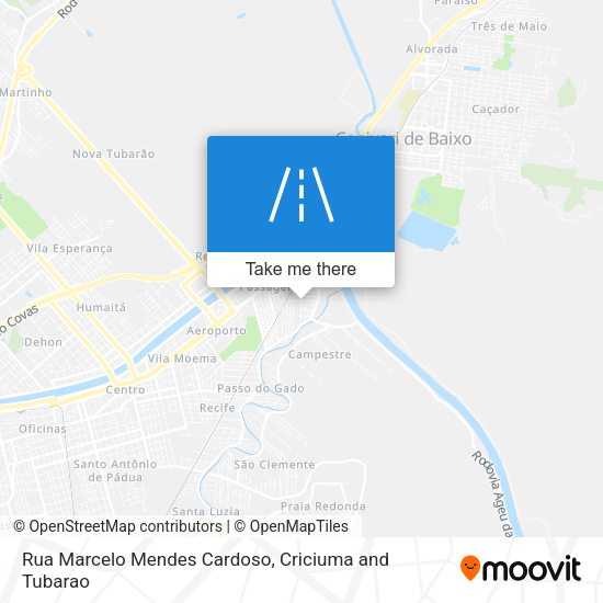 Rua Marcelo Mendes Cardoso map