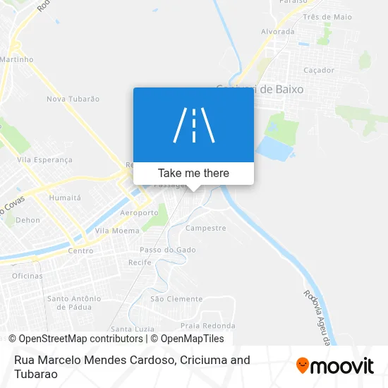 Rua Marcelo Mendes Cardoso map