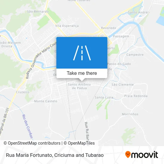 Rua Maria Fortunato map