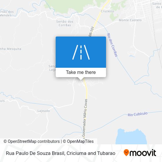 Rua Paulo De Souza Brasil map