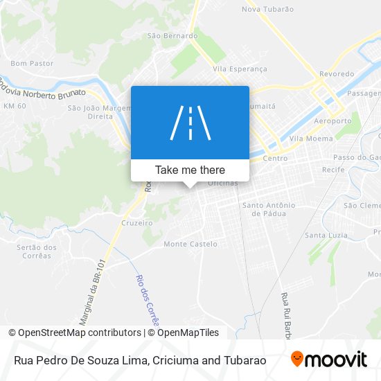 Rua Pedro De Souza Lima map